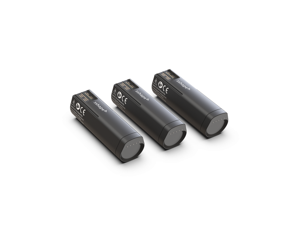 3SHAPE PACK DE 3 BATTERIES TRIOS 5