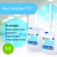 Avantages de la bouteille d'alcool isopropylique 5L de la marque Höfer Chemie