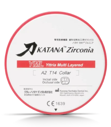 Le disque Katana ZR YML Collar de la marque Kuraray Noritake