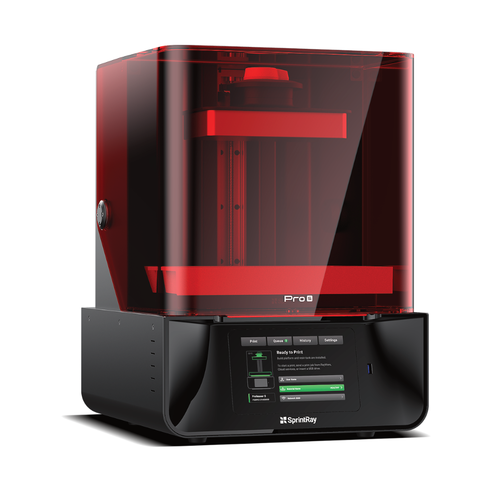 Vue de côté de l'imprimante 3D Pro 95S de la marque SprintRay