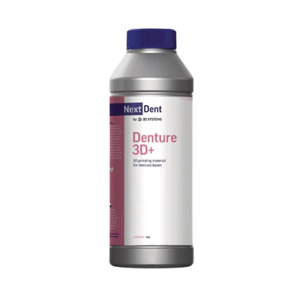 Pot de 1L de résine Denture 3D+ de la marque NextDent