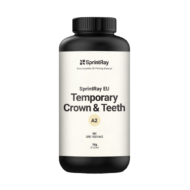 Pot de 1L de résine EU Temporary Crown & Tooth A2 de la marque SprintRay