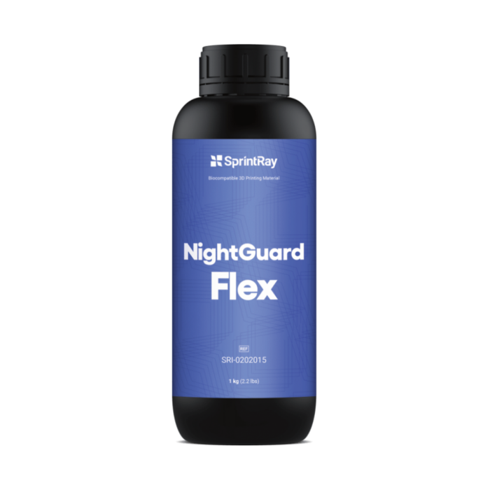 Pot de 1L de résine Night Guard EU de la marque SprintRay