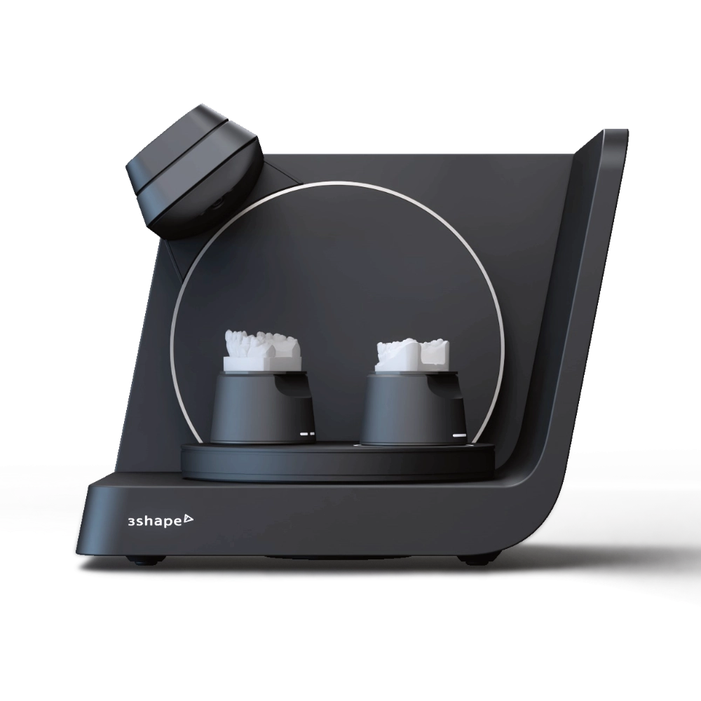 Vue de face du scanner de laboratoire F8 de la marque 3Shape