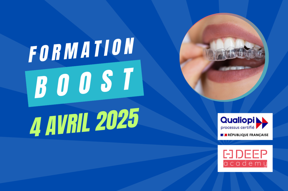 Visuel de la formation BOOST du 4 avril 2025 proposée par Astem Academy et DEEP Academy et certifiée Qualiopi