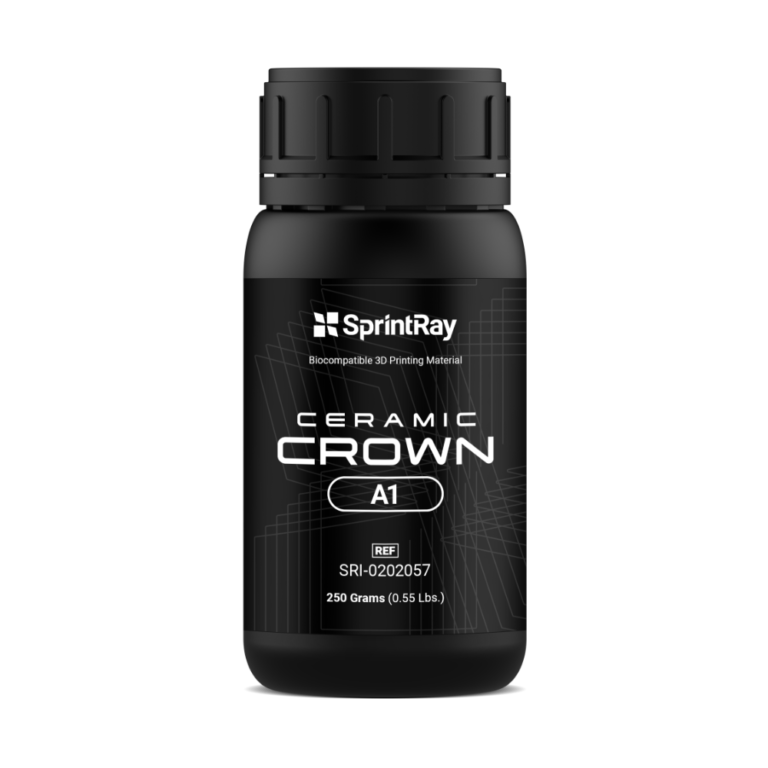 La résine Ceramic Crown A1 de la marque SprintRay