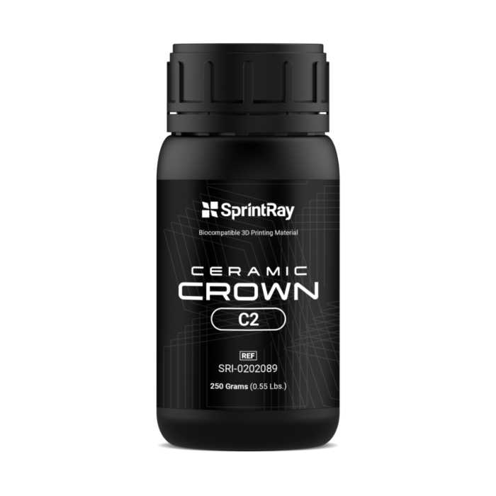 La résine Ceramic Crown C2 de la marque SprintRay