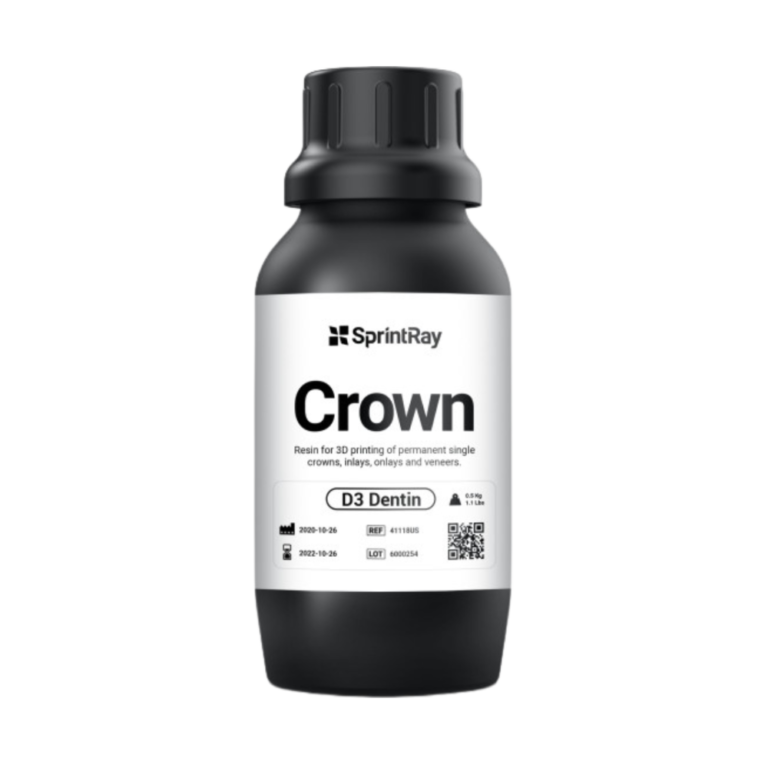 La résine Crown D3 de la marque SprintRay