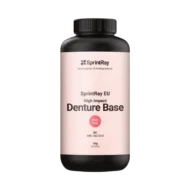 La bouteille d'1L de résine EU High Impact Denture Base couleur Deep Pink de la marque SprintRay