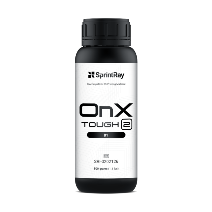 La résine OnX Tough 2 B1 de la marque SprintRay