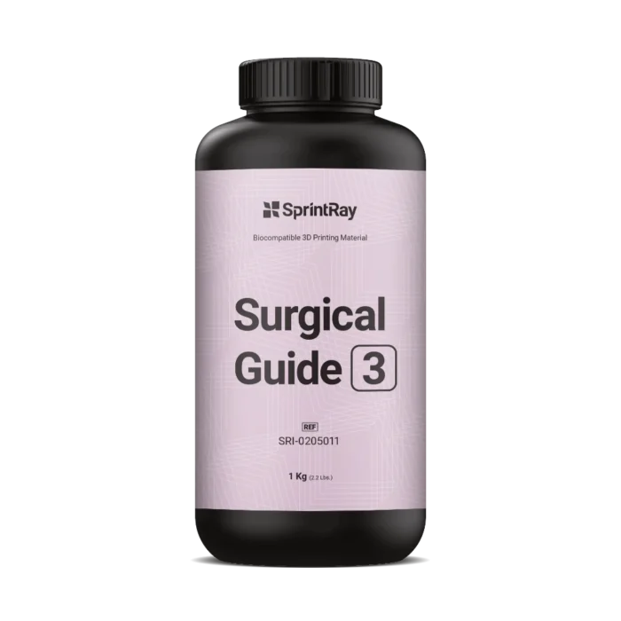 La résine Surgical Guide 3 de la marque SprintRay